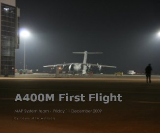 A400M First Flight book cover