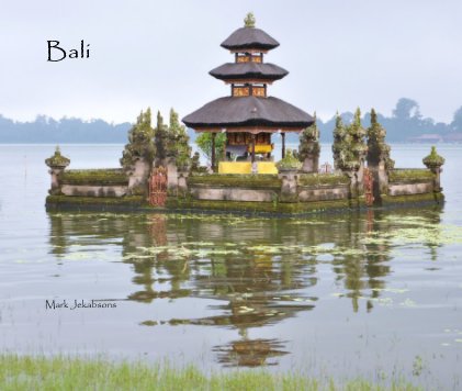 Bali book cover