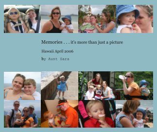Memories . . . it's more than just a picture book cover