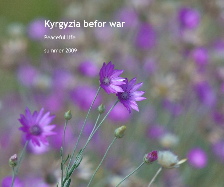Ver Kyrgyzia befor war por summer 2009