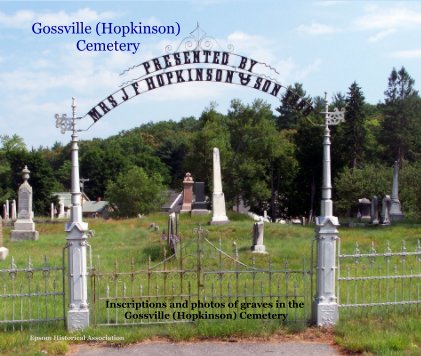 Gossville (Hopkinson) Cemetery book cover