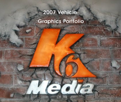 2007 Vehicle 
Graphics Portfolio book cover