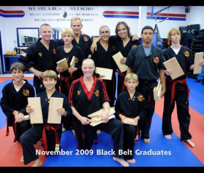 November 2009 Black Belt Graduates book cover