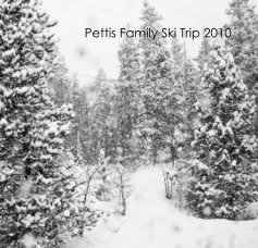 Pettis Family Ski Trip 2010 book cover