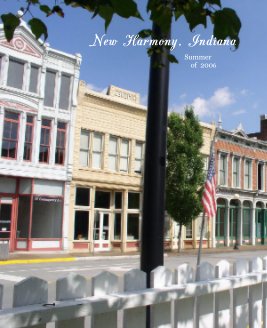 New Harmony, Indiana book cover