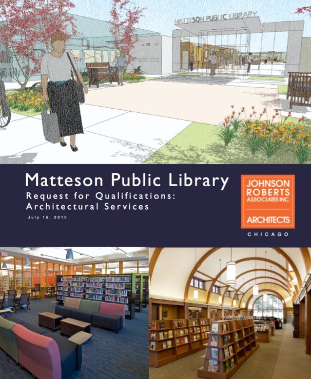View Matteson Public Library by Johnson Roberts Associates