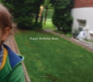 Happy Birthday Mum book cover