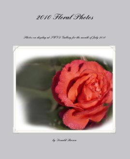 2010 Floral Photos book cover