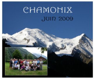 CHAMONIX juin 2009 book cover
