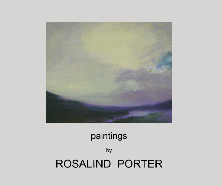 View paintings by ROSALIND PORTER