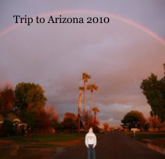 Trip to Arizona 2010 book cover