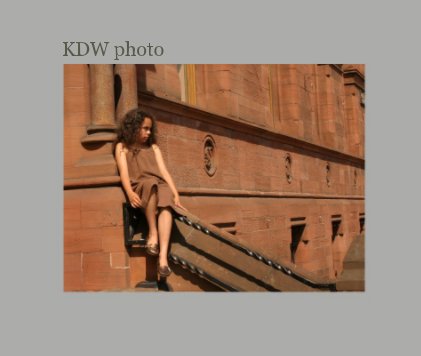 KDW photo book cover