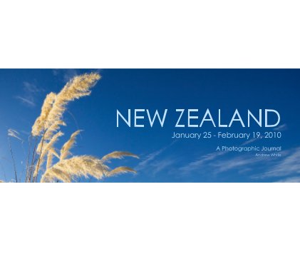 NEW ZEALAND - 2010 book cover