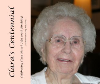 Clara's Centennial book cover