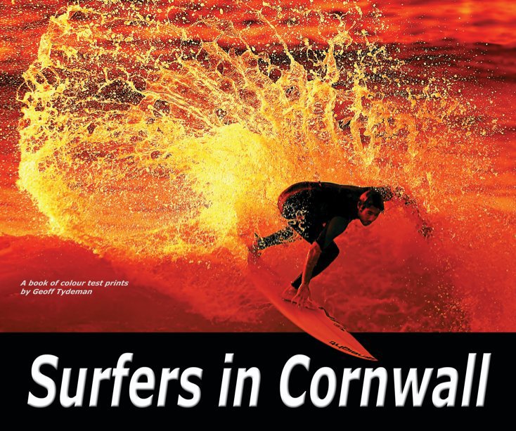View Surfers in Cornwall (Test Prints) by Geoff Tydeman