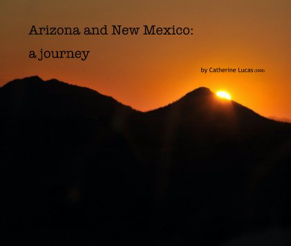 Arizona and New Mexico: book cover