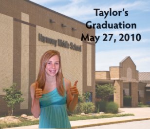Taylor's 8th Grade Graduation book cover