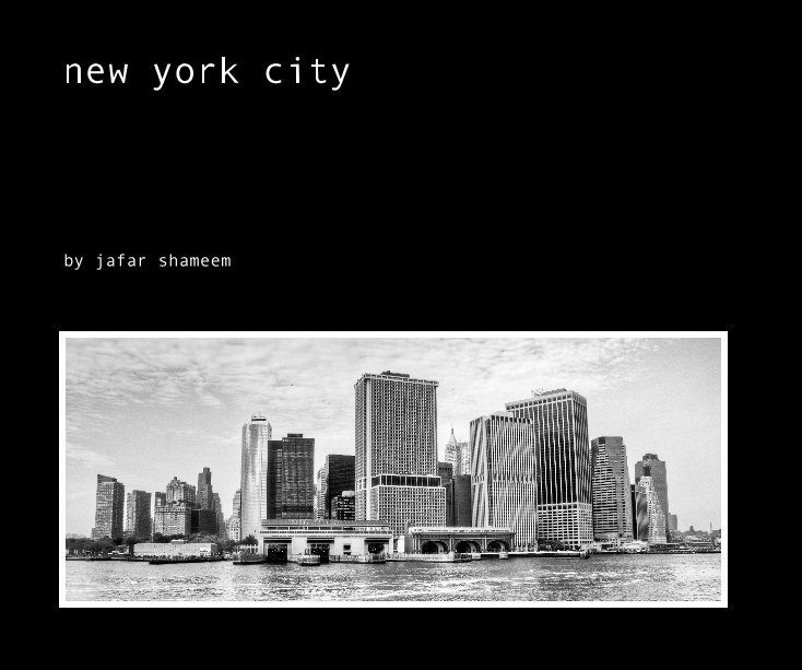 View new york city by jafar shameem