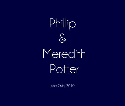 Phillip & Meredith Potter book cover