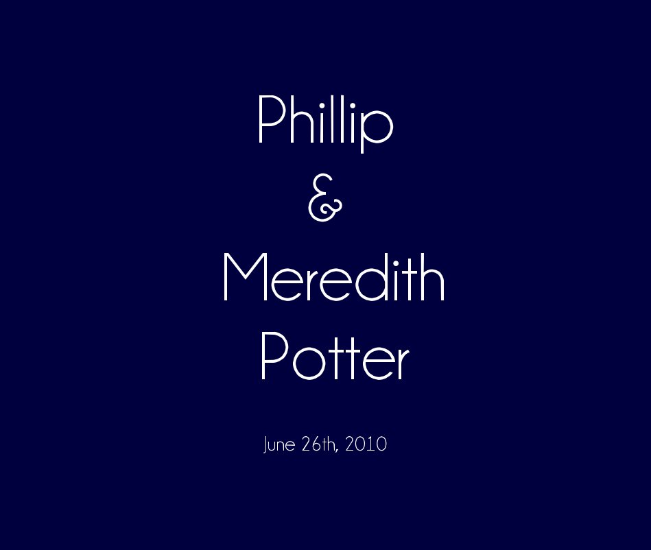 Ver Phillip & Meredith Potter por rachel darter