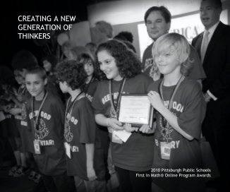 CREATING A NEW GENERATION OF THINKERS - Pittsburgh book cover