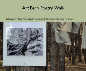 Art Barn Poetry Walk book cover