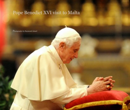 Pope Benedict XVI visit to Malta book cover