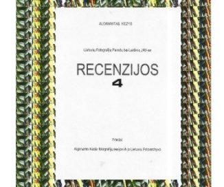 Recenzijos  Vol 4 book cover