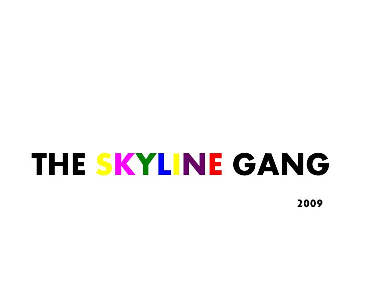 View THE SKYLINE GANG 2009 by Craig ross martin