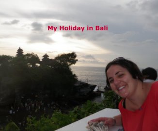 My Holiday in Bali book cover