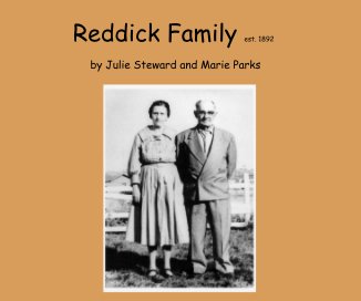 Reddick Family est. 1892 book cover