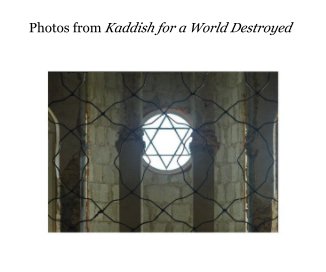Photos from Kaddish for a World Destroyed book cover
