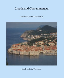 Croatia and Oberammergau book cover