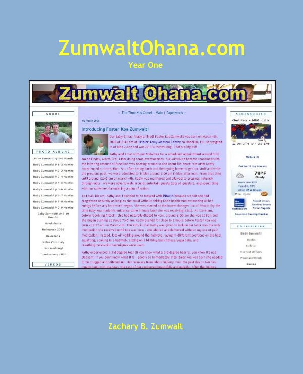 Ver ZumwaltOhana.com por Zachary B. Zumwalt