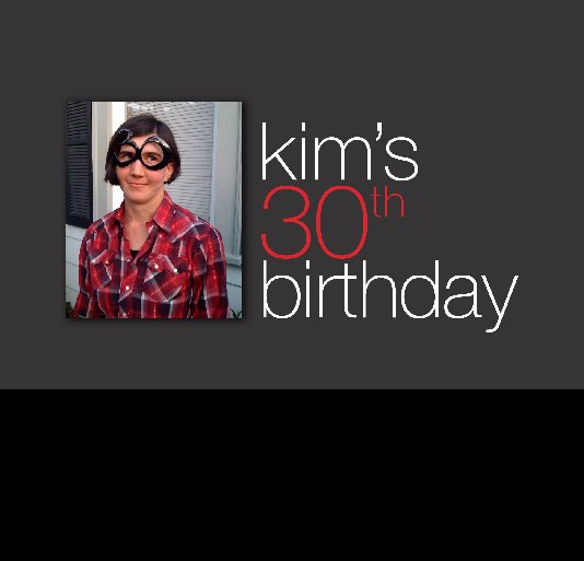 Bekijk kim's 30th birthday op debsuehayden