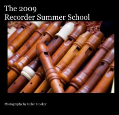 The 2009 Recorder Summer School book cover