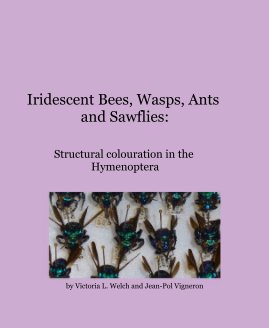 Iridescent Bees, Wasps, Ants and Sawflies: book cover