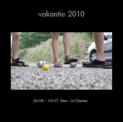 vakantie 2010 book cover