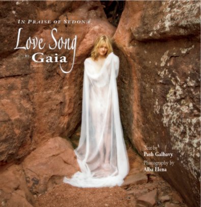 Love Song to Gaia - large hardcover book cover