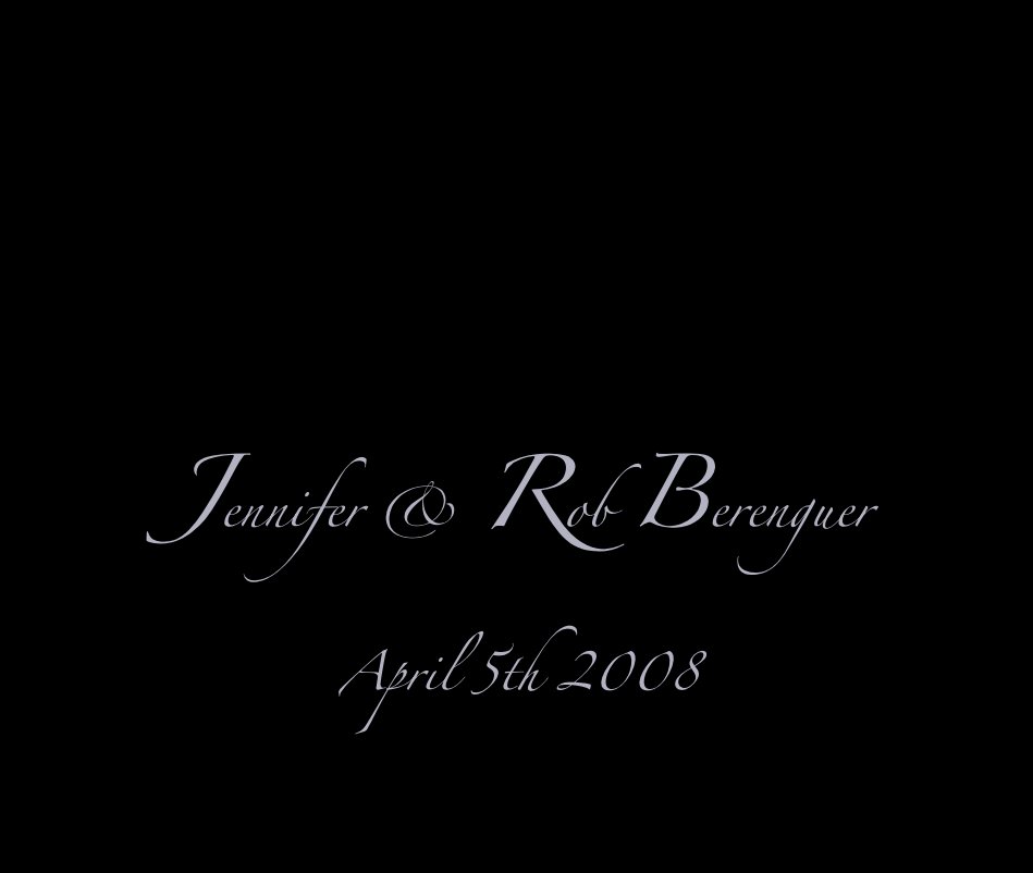 Jennifer & Rob Berenguer April 5th 2008 nach julebule anzeigen