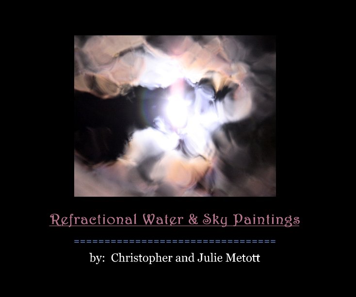 View Refractional Water & Sky Paintings by by: Christopher and Julie Metott