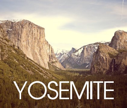 YOSEMITE book cover