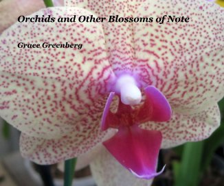 Orchids and Other Blossoms of Note book cover