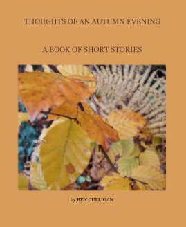 THOUGHTS OF AN AUTUMN EVENING book cover