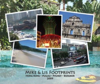 mike & lis footprints - 2009 book cover