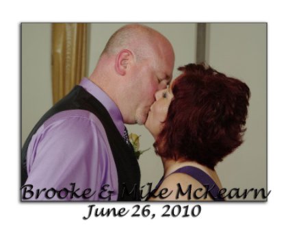 Brooke and Mike McKearn Wedding book cover