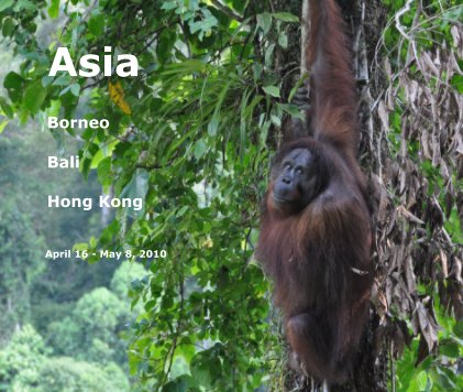 Asia: Borneo Bali Hong Kong- April 16 - May 8, 2010 book cover