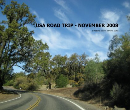 USA ROAD TRIP - NOVEMBER 2008 book cover