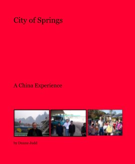 City of Springs book cover