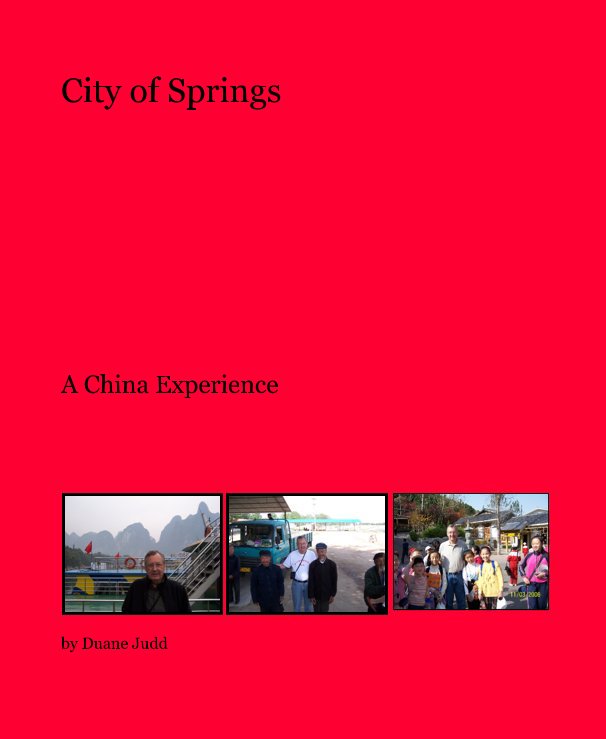 Ver City of Springs por Duane Judd